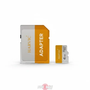 Tarjeta Micro SD De 4GB Harvic Clase 10 (A1) con Adaptador SD