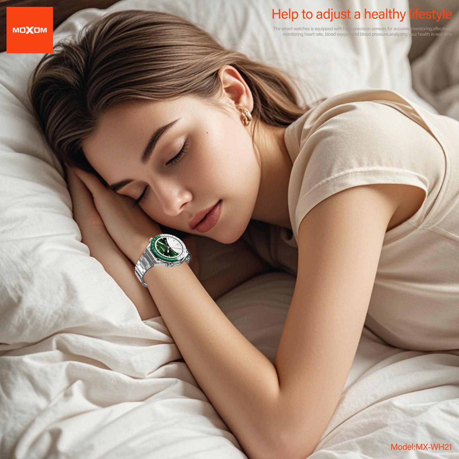 Smart Watch Moxom MX-WH21 – Tecnología Premium y Resistencia Extrema - Imagen 7