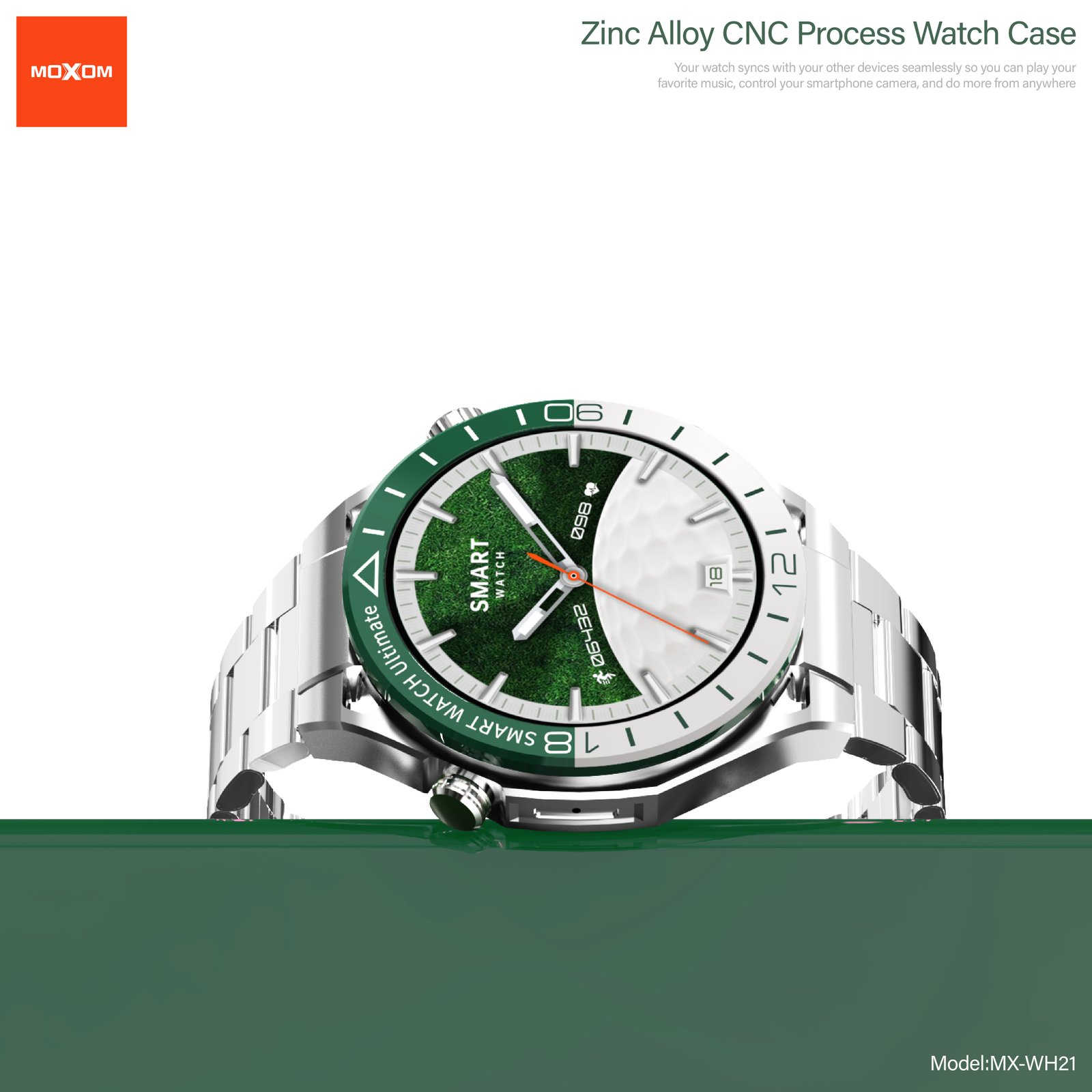 Smart Watch Moxom MX-WH21 – Tecnología Premium y Resistencia Extrema - Imagen 3