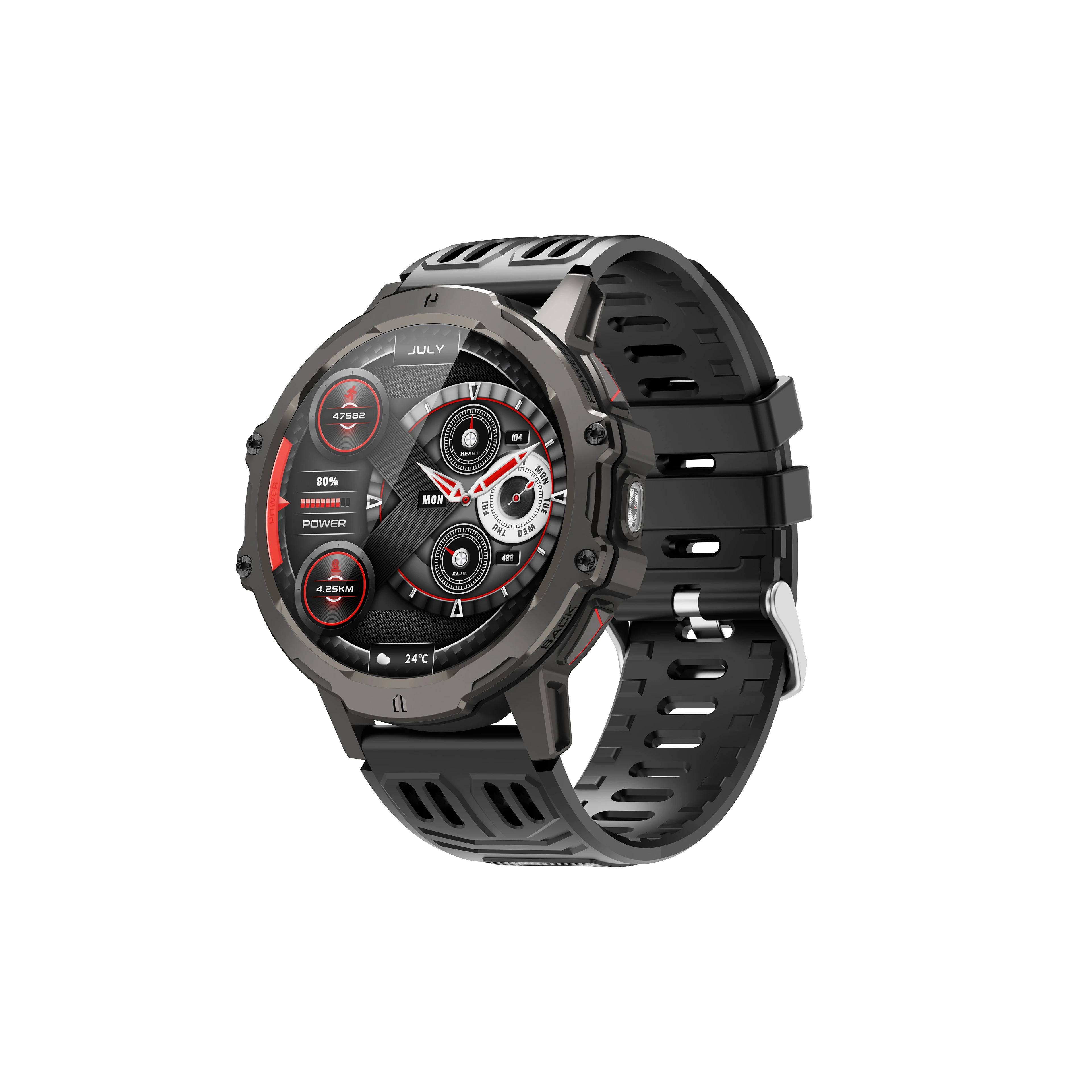 Smart Watch Moxom MX-WH28 – Resistencia Extrema y Batería de Larga Duración