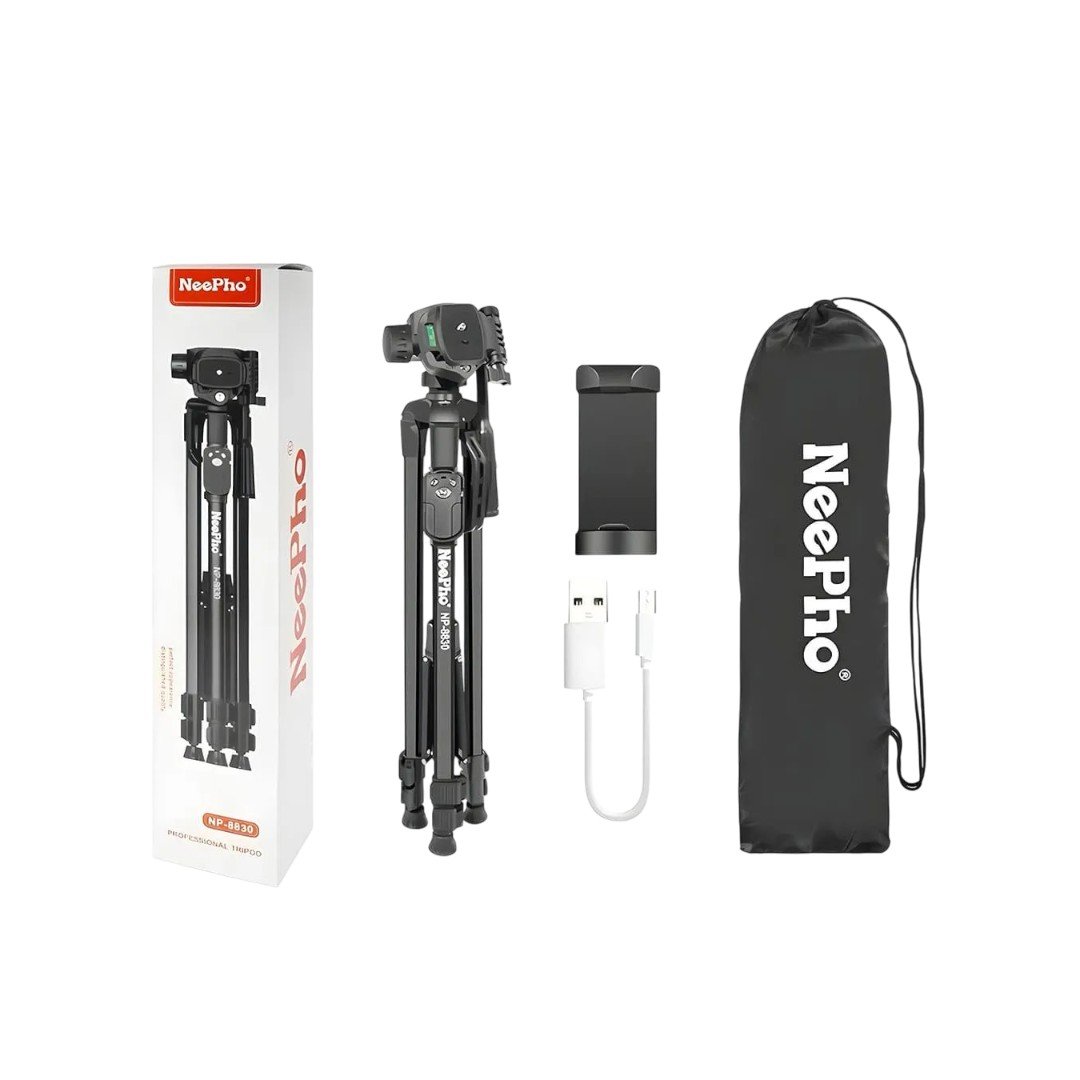 Trípode Profesional NEEPHO NP-8830 con Control Remoto Bluetooth - Imagen 4