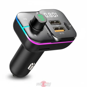 Adaptador Bluetooth Para Carro Harvic Pl-bt-251: Conectividad Total Y Carga Rápida