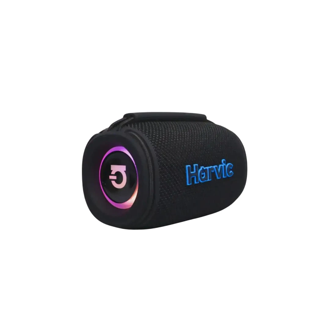 Parlante portatil Harvic PR-823 con iluminacion RGB y tecnologia TWS - Imagen 2