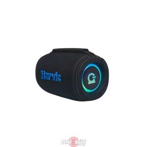 Parlante portatil Harvic PR-823 con iluminacion RGB y tecnologia TWS