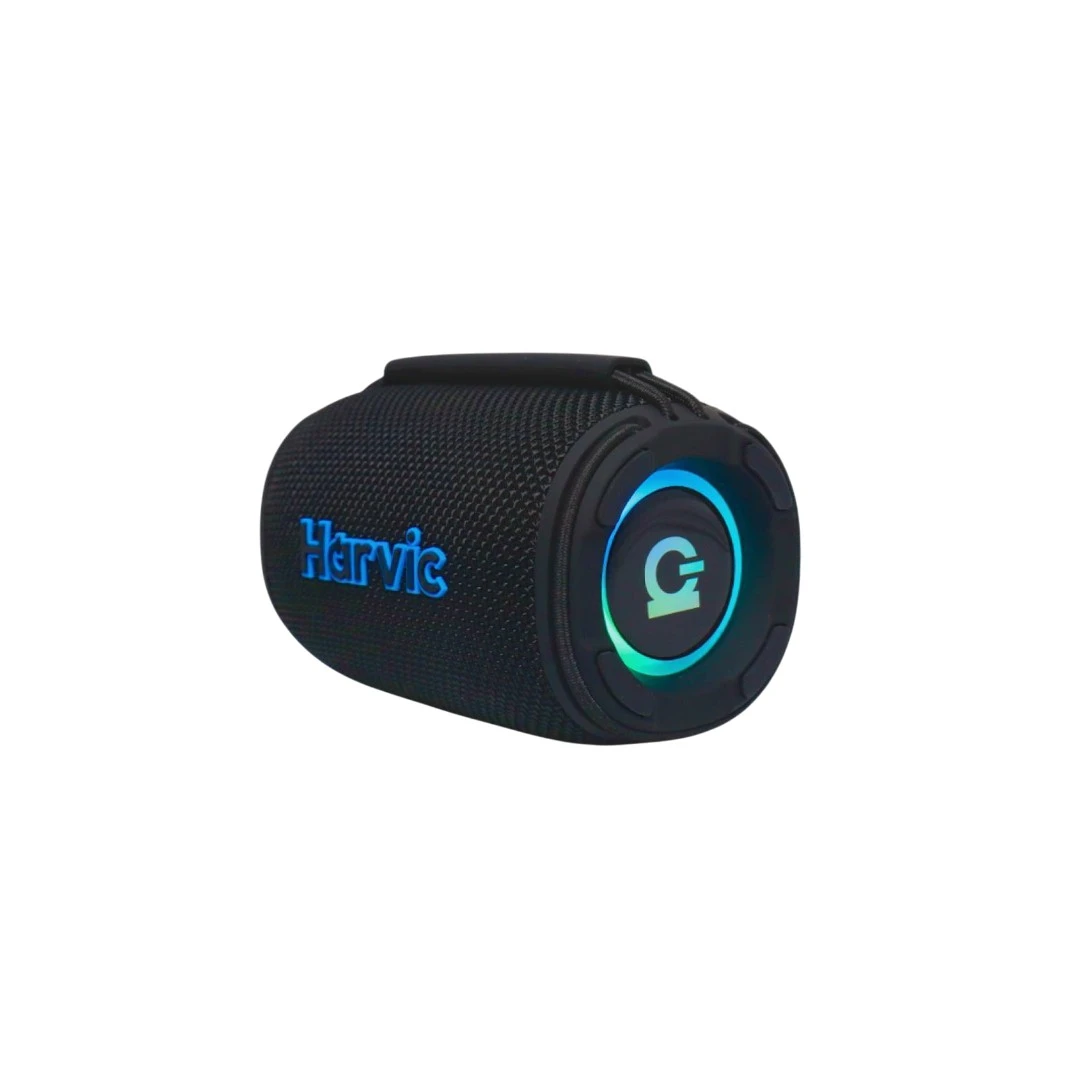 Parlante portatil Harvic PR-823 con iluminacion RGB y tecnologia TWS