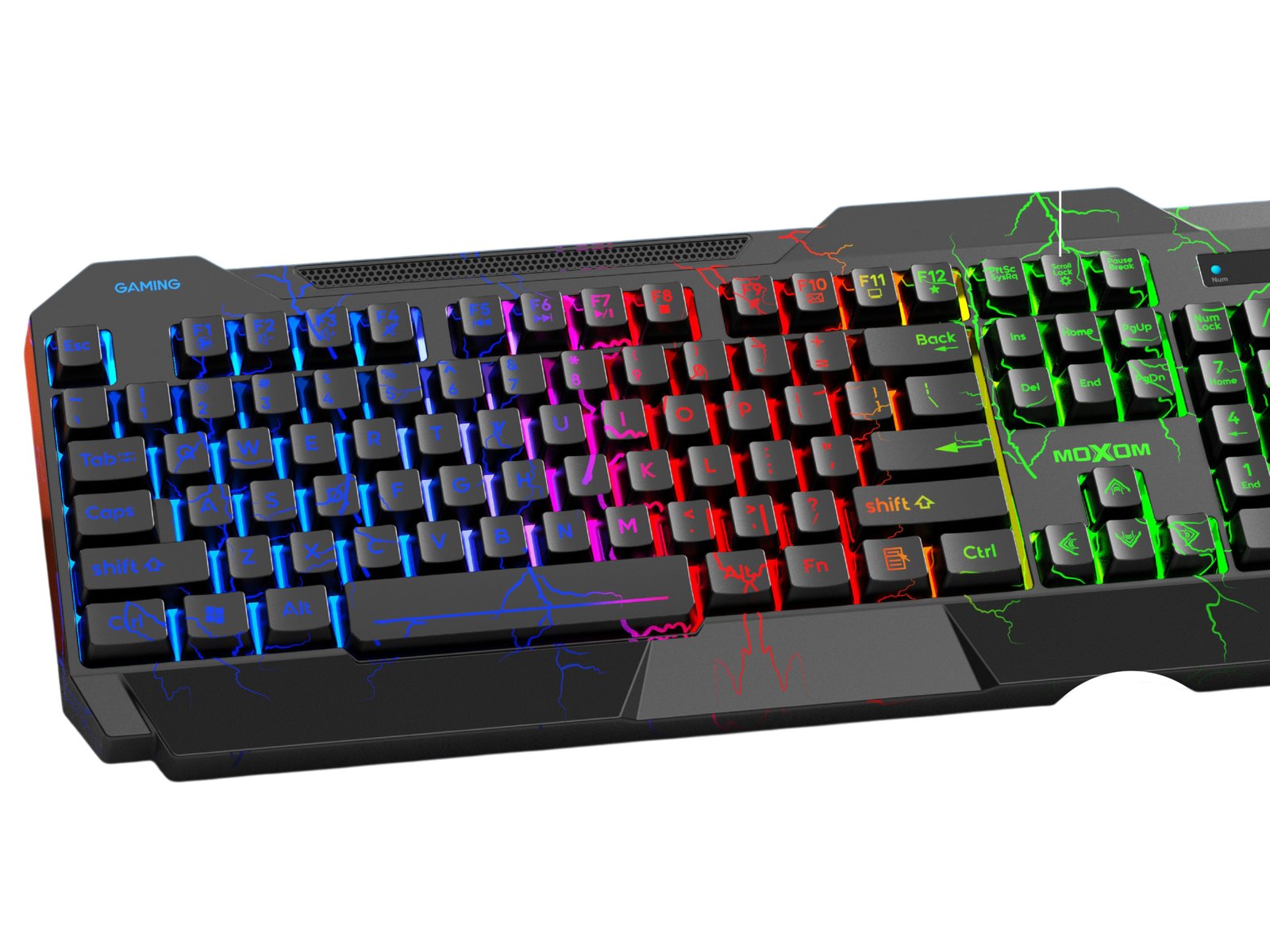 Teclado Gamer con Iluminacion LED Moxom MX-KB08