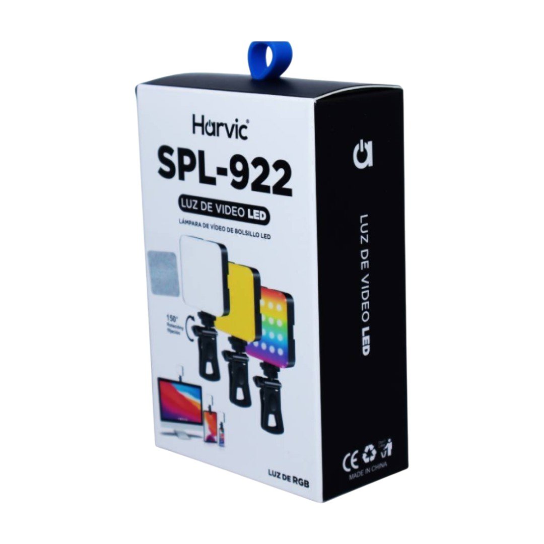 Lámpara de Video de Bolsillo LED Harvic SPL-922: Iluminación Profesional en Todo Lugar - Imagen 4