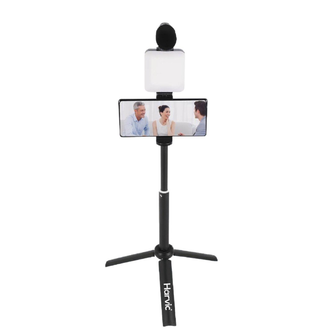 Kit de Contenido Profesional Harvic SPL-BT-294: Estudio Móvil para Creadores - Imagen 2