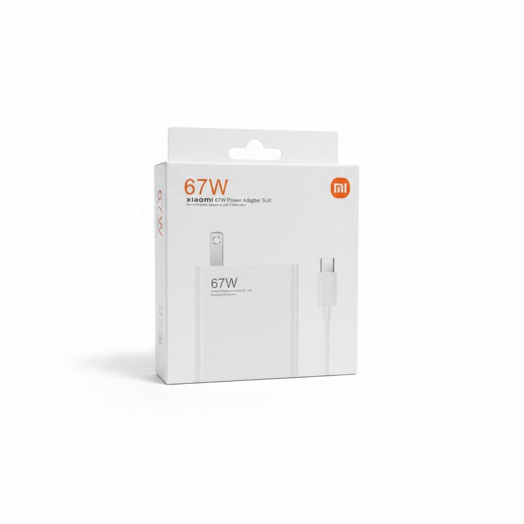 Cargador 67W Xiaomi con Cable USB-C - Imagen 2