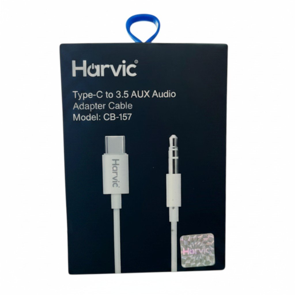 Cable Adaptador USB-C a 3.5 mm HARVIC CB-157 (1 metro) - Imagen 2