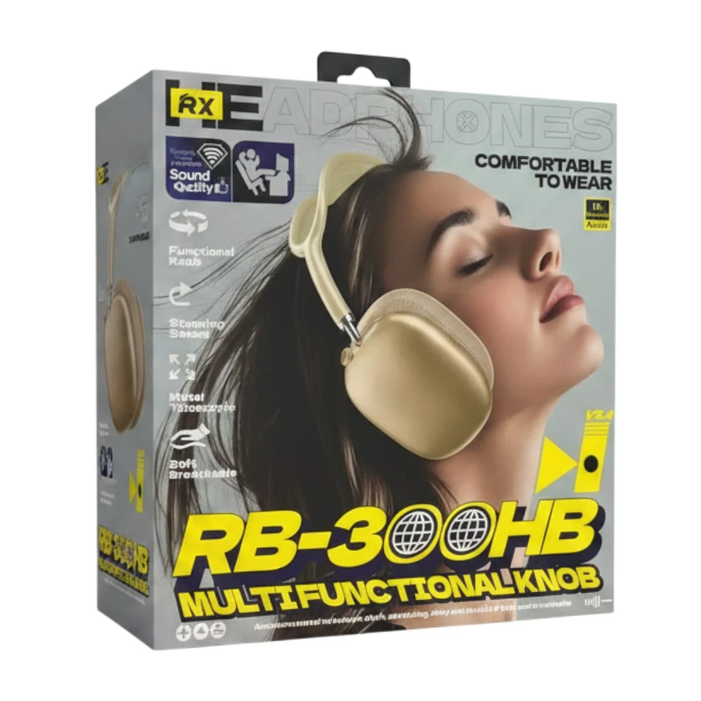 Diadema Bluetooth Remax RB-300HB Over-Ear - Imagen 2