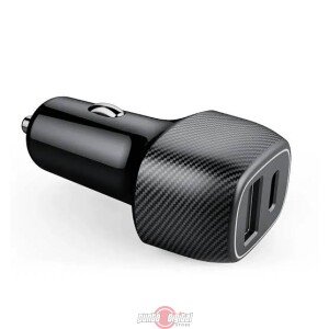 Cargador para Carro IGOMA CH-17 48W Dual Port (USB-C + USB-A)