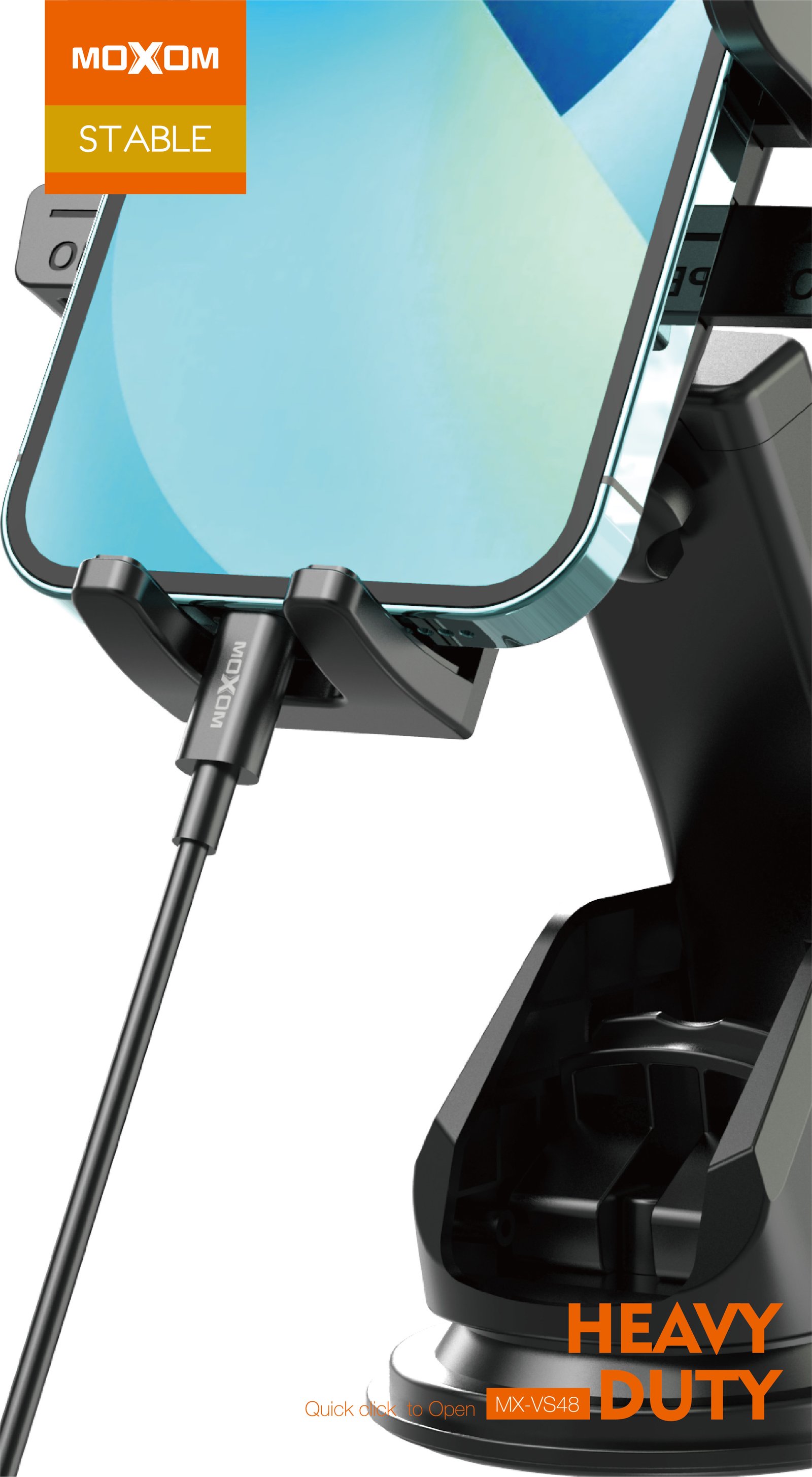 Soporte para Carro Moxom MX-VS48 – Diseño Heavy Duty y Máxima Estabilidad - Imagen 2