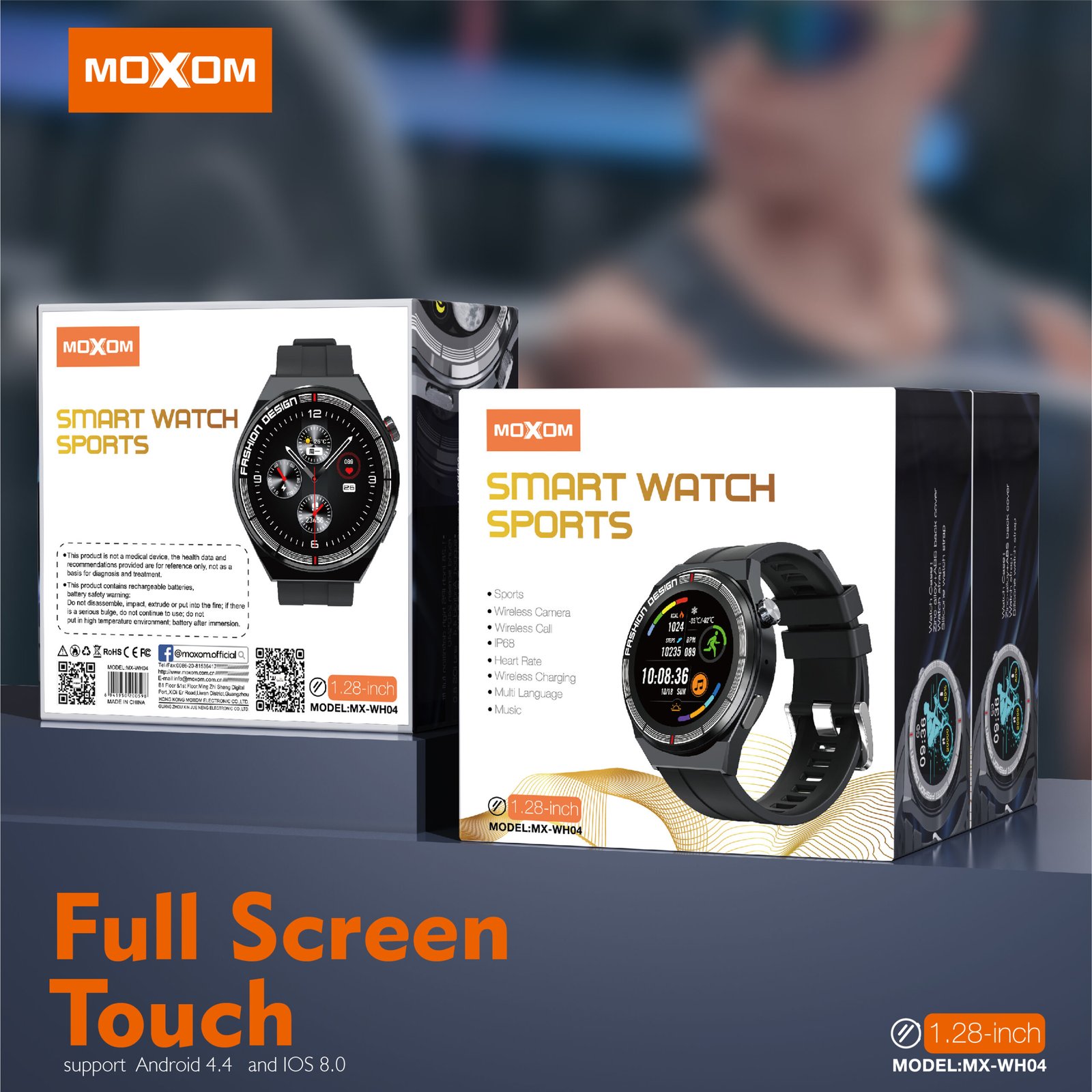 Smart Watch Moxom MX-WH04 – Tu Compañero Inteligente de Salud y Conectividad - Imagen 6