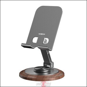 Soporte de Escritorio Moxom MX-VS153 – Rotación 360° y Diseño Premium