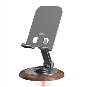 Soporte de Escritorio Moxom MX-VS153 – Rotación 360° y Diseño Premium