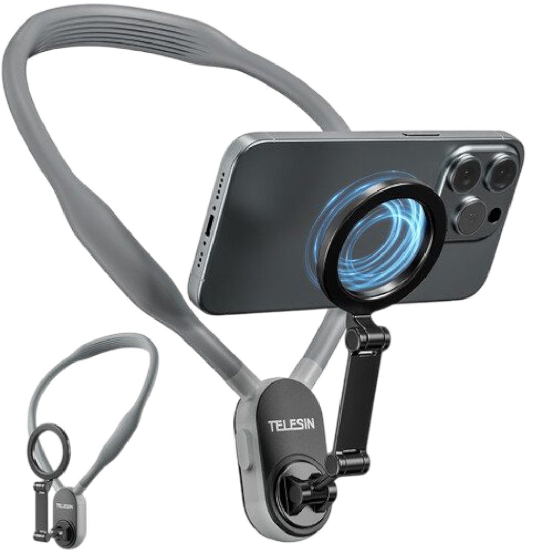 Soporte de Cuello Magnético TELESIN MNM-001 para Smartphone