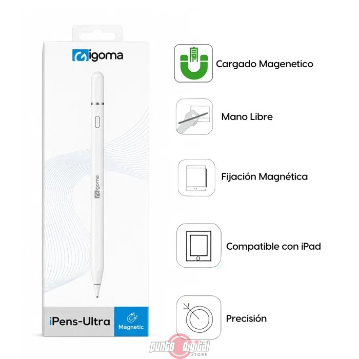 Lápiz Digital iPens Ultra IP-18 para iPad y Tablets (Rechazo de Palma) - Imagen 3
