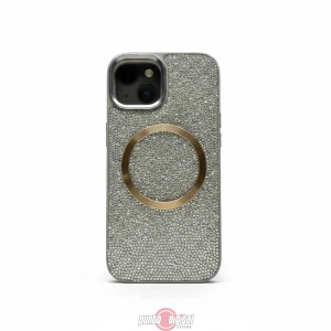 Estuche con Cristales Estilo Swarovski y MagSafe para iPhone