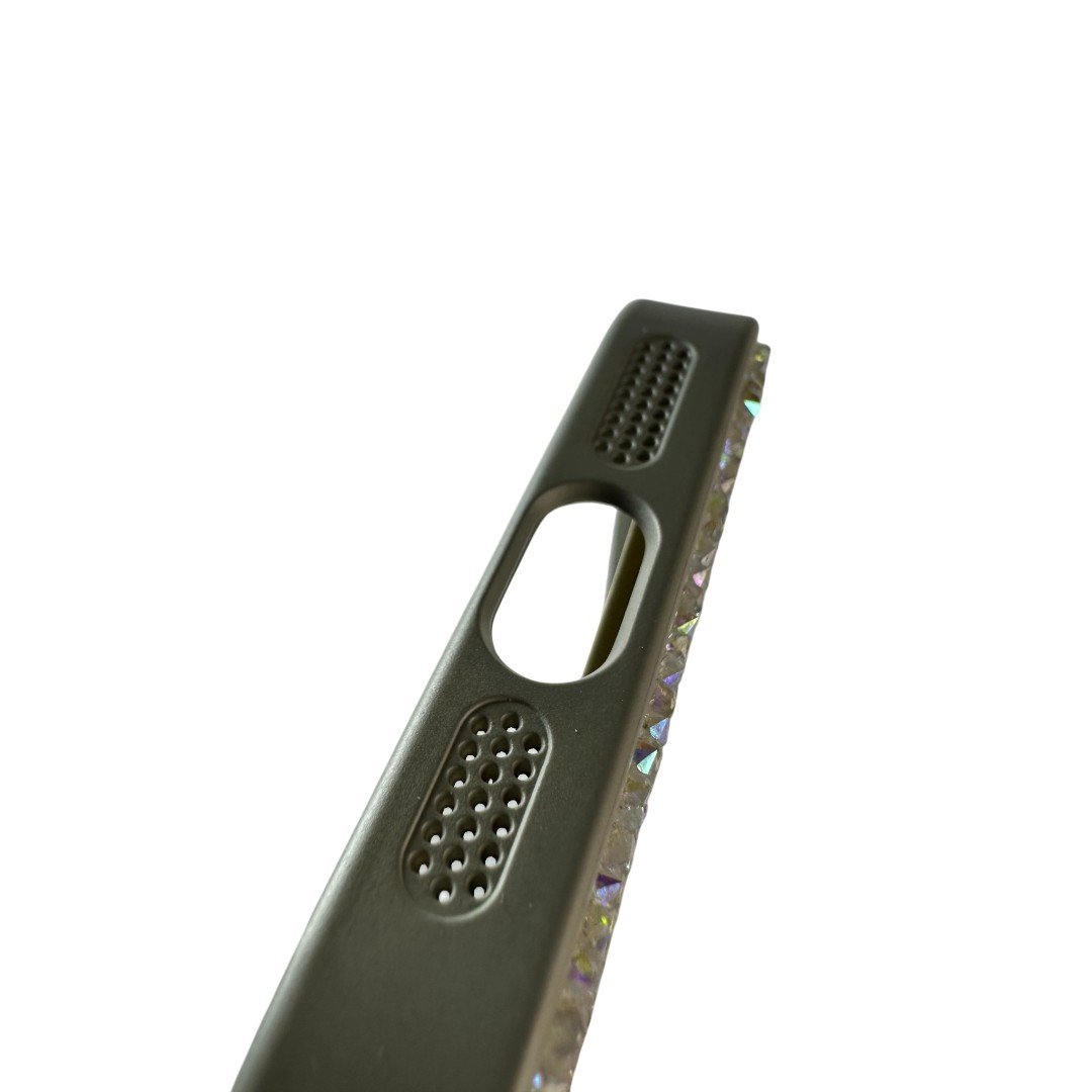 Estuche con Cristales Estilo Swarovski y MagSafe para iPhone - Imagen 3