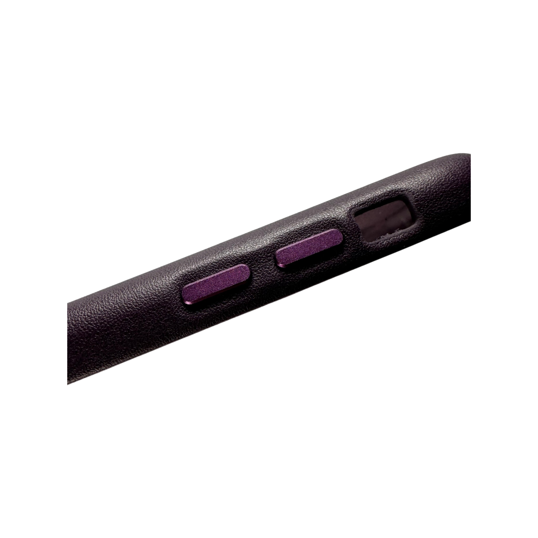 Estuche con Textura de Cuero, Interior de Gamuza y MagSafe para iPhone - Imagen 3