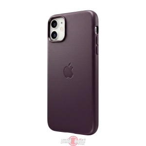 Estuche con Textura de Cuero, Interior de Gamuza y MagSafe para iPhone