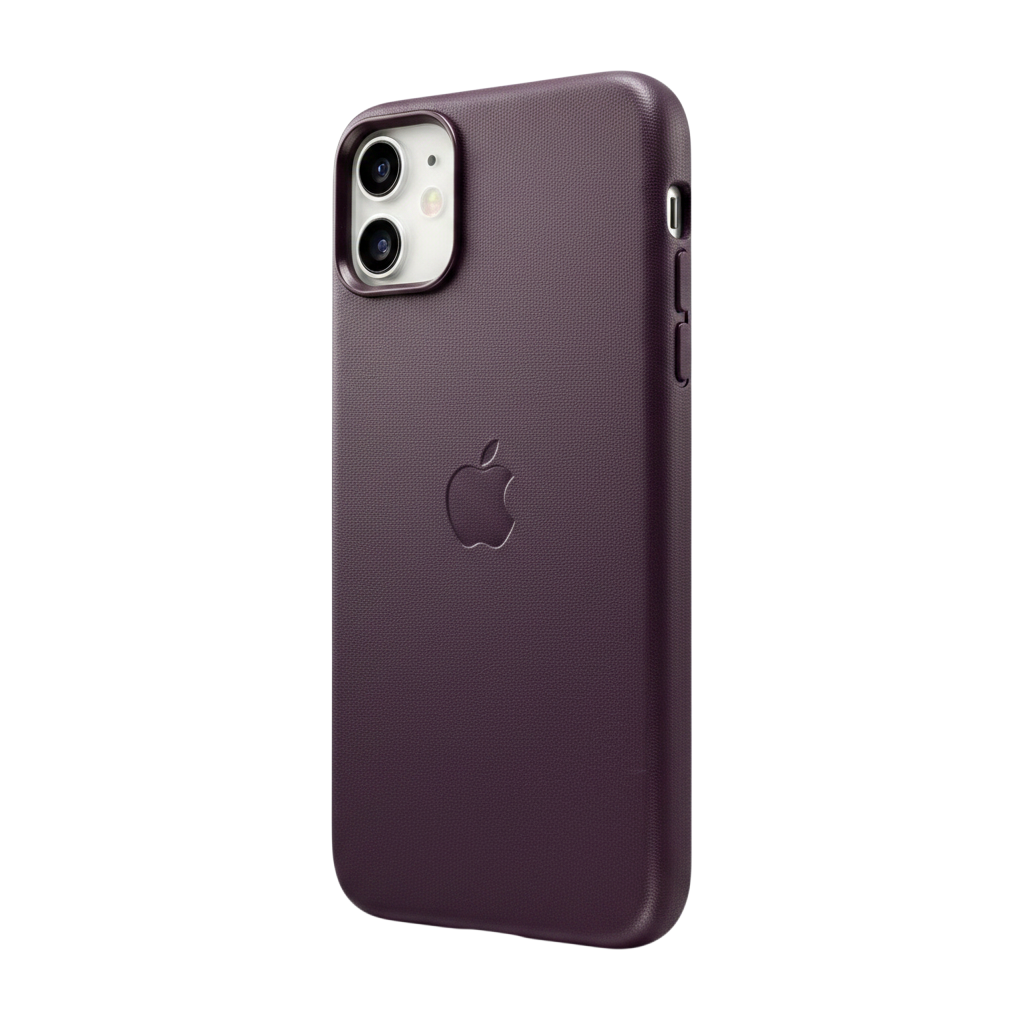 Estuche con Textura de Cuero, Interior de Gamuza y MagSafe para iPhone