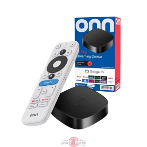Reproductor de Streaming ONN 4K con Google TV y Control por Voz