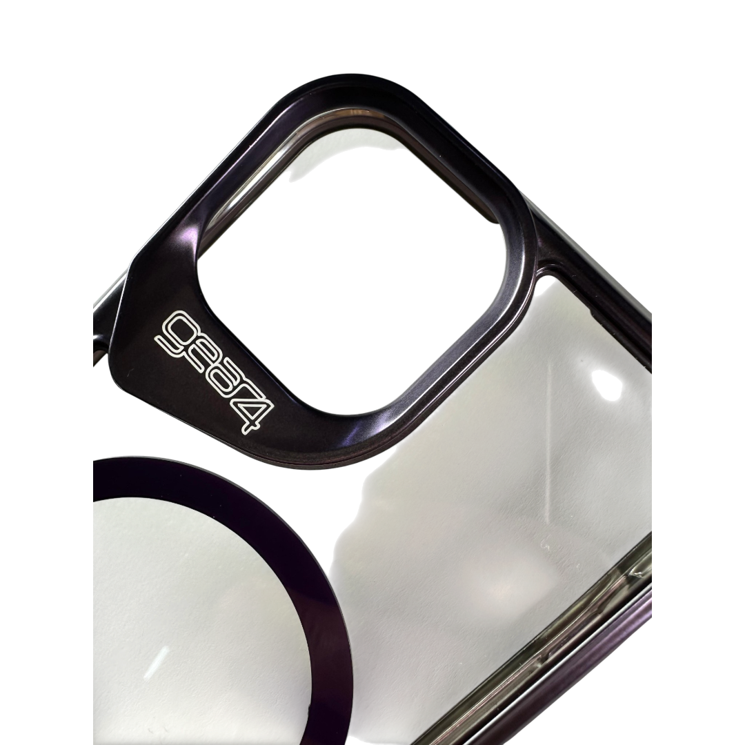 Estuche Gear 4 Transparente con Borde Metalizado para iPhone - Imagen 2