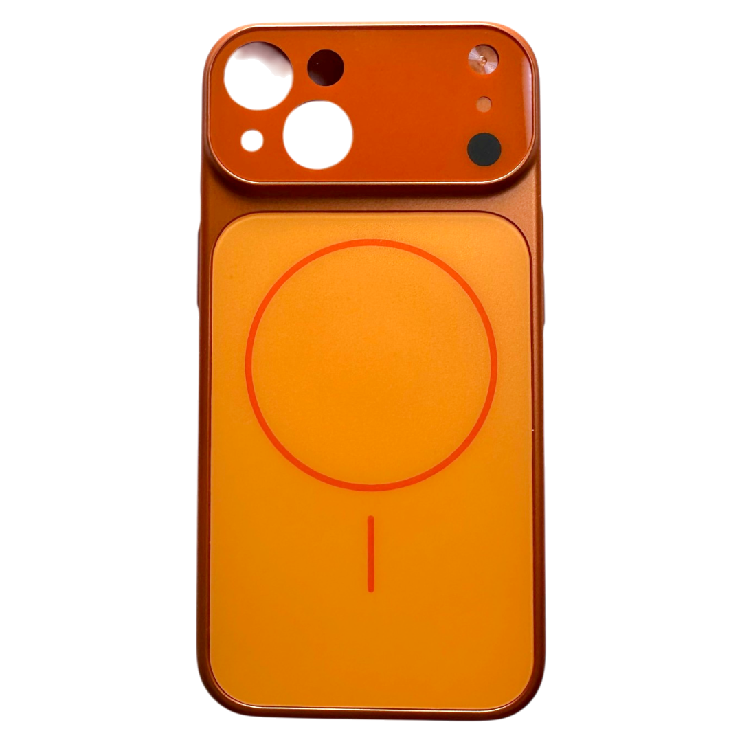 Case Glass MagSafe con Protección Total de Cámara para iPhone