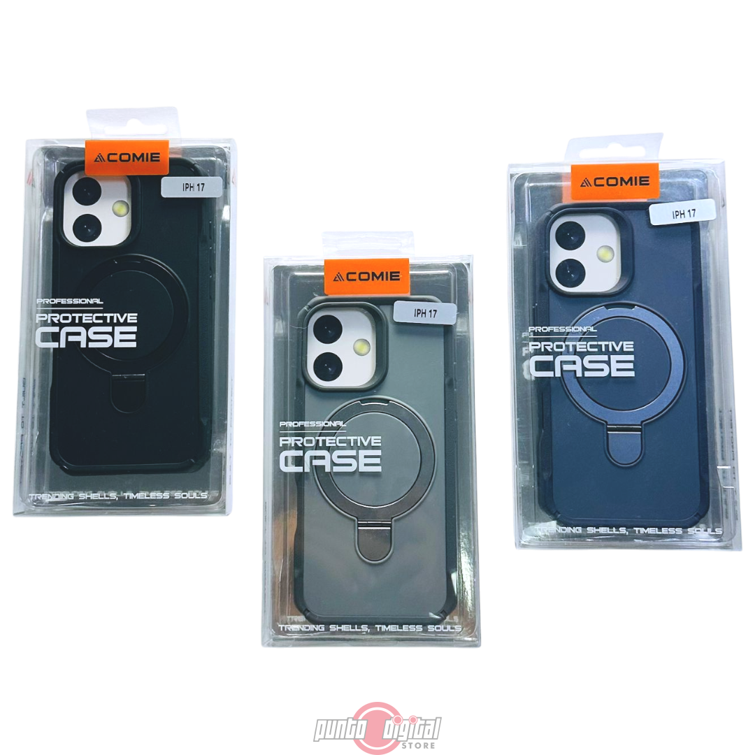 Estuche Antigolpes con Soporte MagSafe y Bordes Reforzados para iPhone - Imagen 3