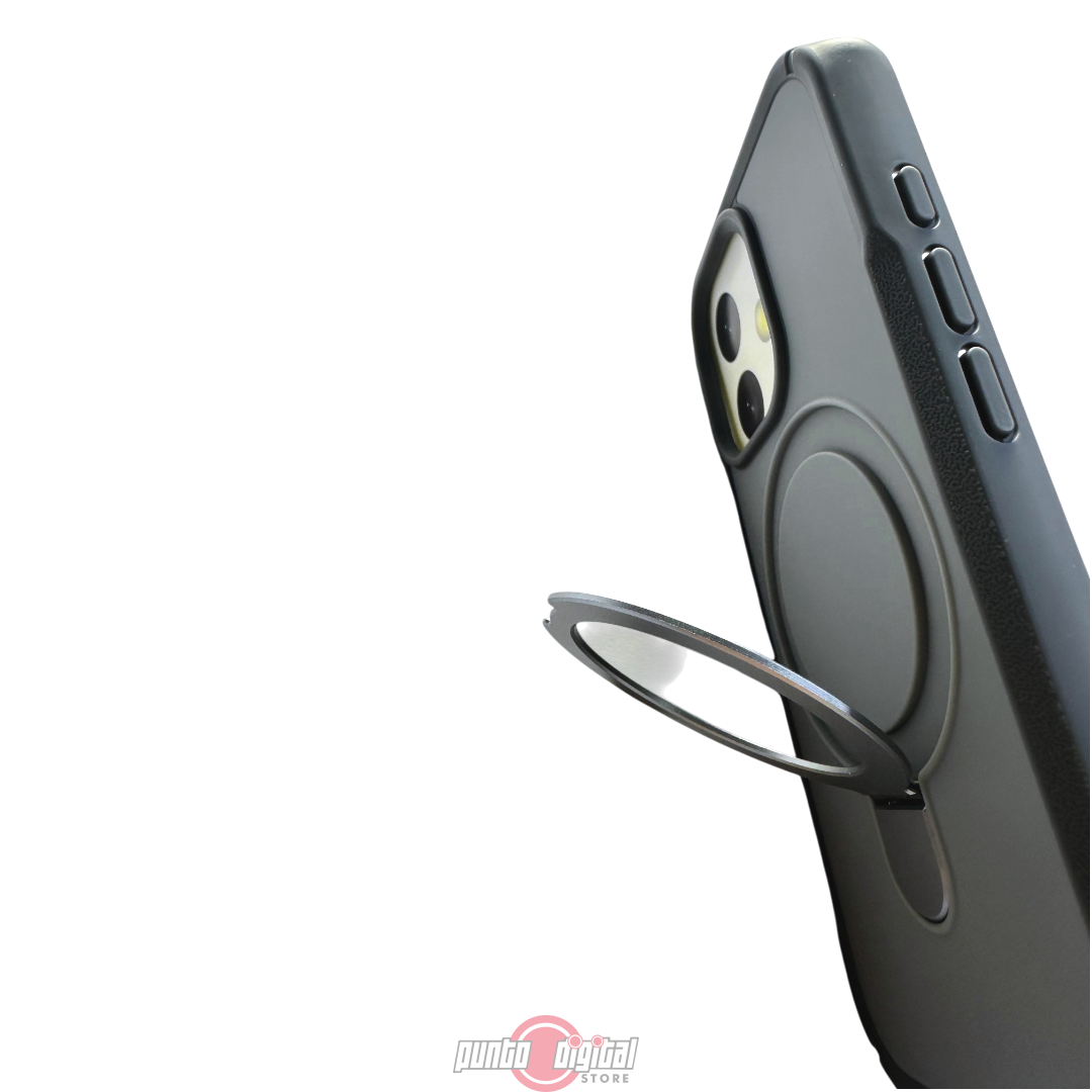 Estuche Antigolpes con Soporte MagSafe y Bordes Reforzados para iPhone - Imagen 2