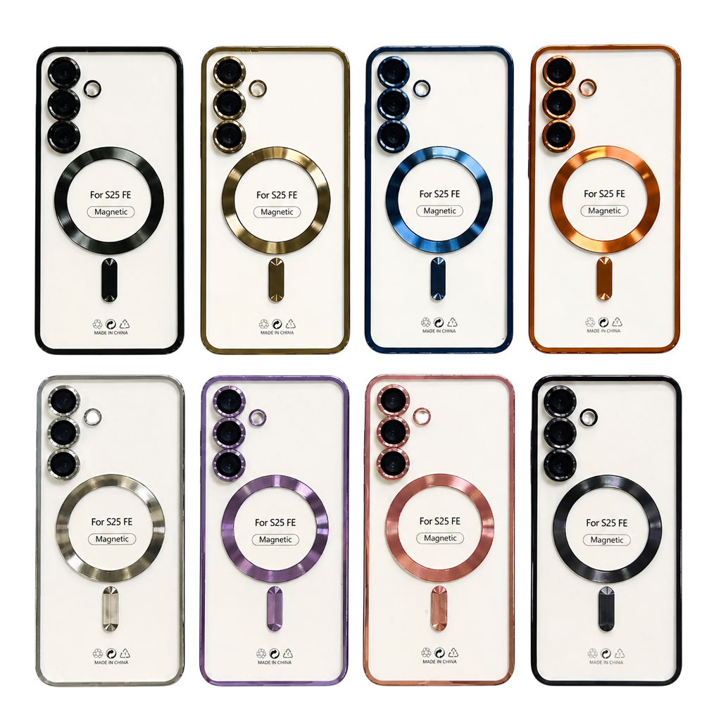 Estuche Electroplated con MagSafe y Protector de Cámaras para iPhone - Imagen 6
