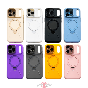 Estuche Rígido VX 123 con Aros de Cámara y Soporte para iPhone