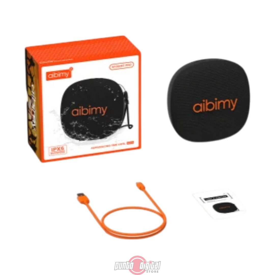 Parlante Bluetooth Portátil Aibimy MY 262 con IPX6 y 3500mAh - Imagen 2