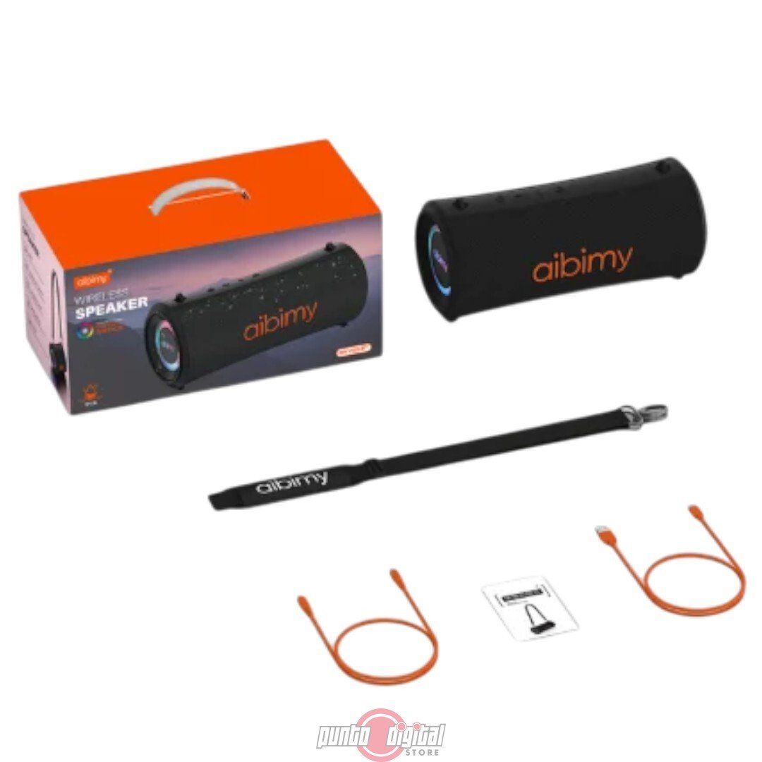 Parlante Bluetooth Aibimy MY 285 60W con IPX6 y Batería 7200mAh - Imagen 2