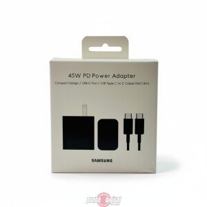 Cargador Samsung 45W PD Power Adapter con Cable USB-C a USB-C