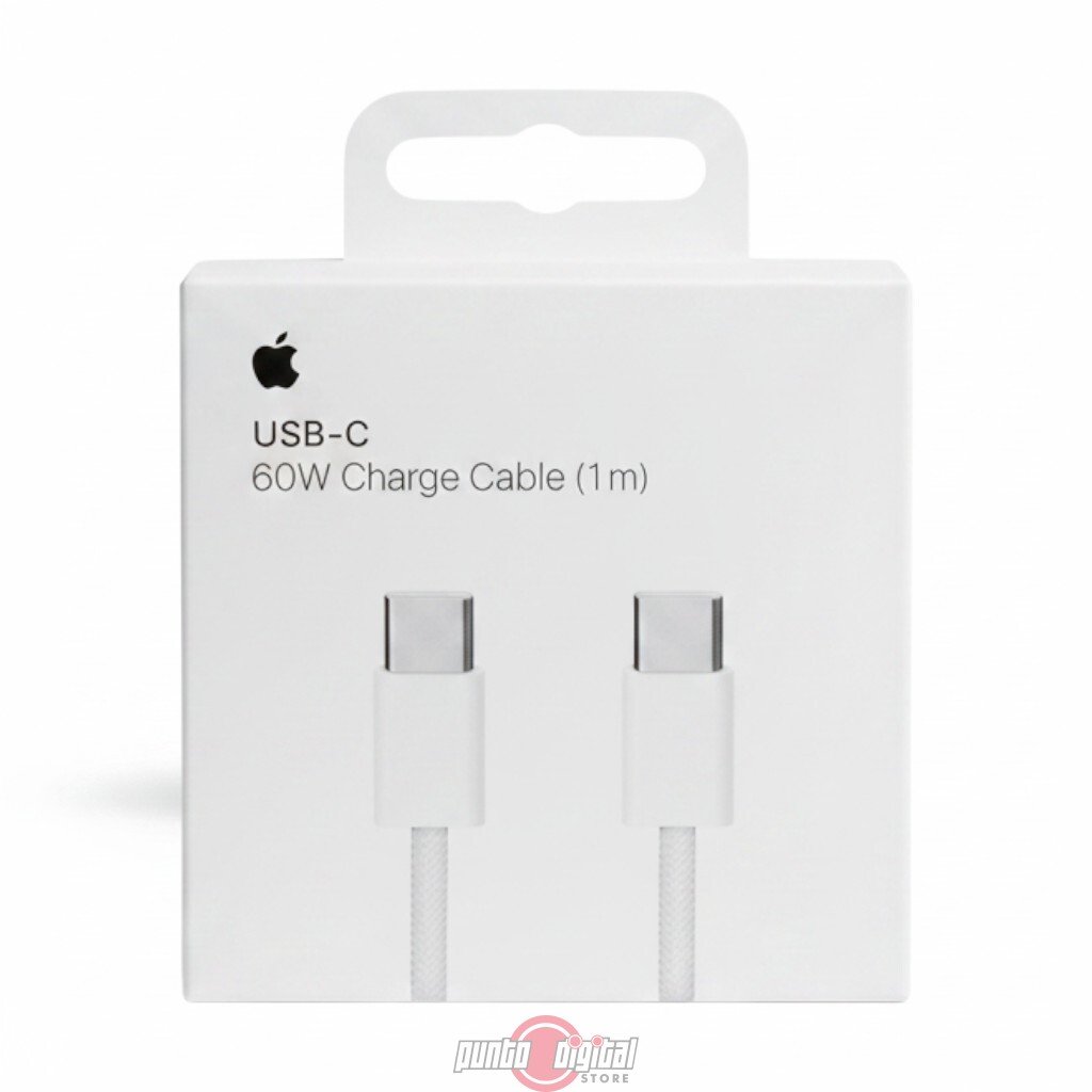 Cable Original Apple USB-C a USB-C de 1 Metro (60W)