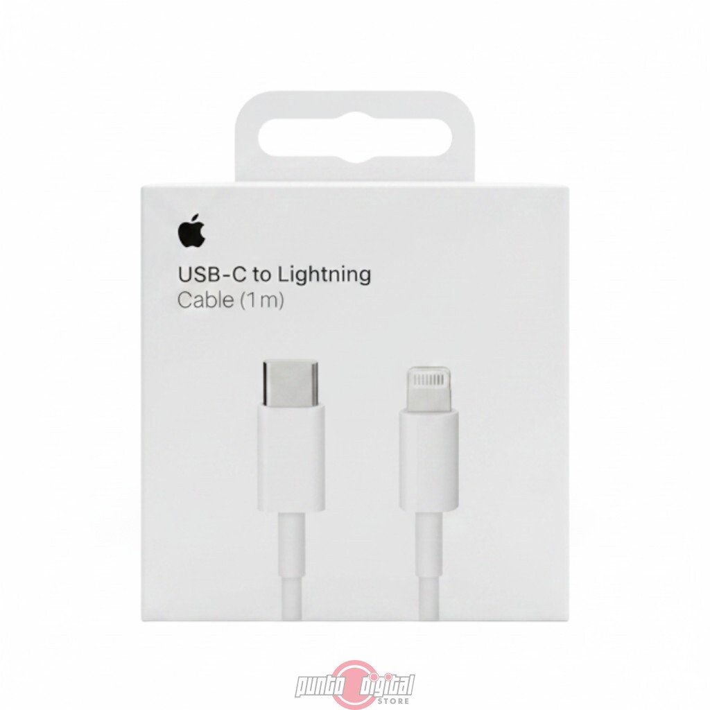 Cable USB-C a Lightning de 1 Metro para iPhone y iPad