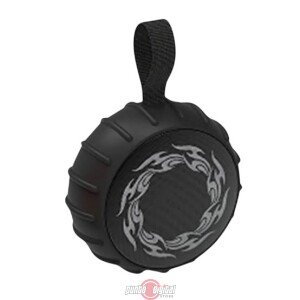 Parlante Bluetooth Portátil Aibimy MY 261 con IPX6 y Luces LED